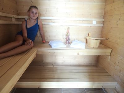 Sauna im Fitnessraum